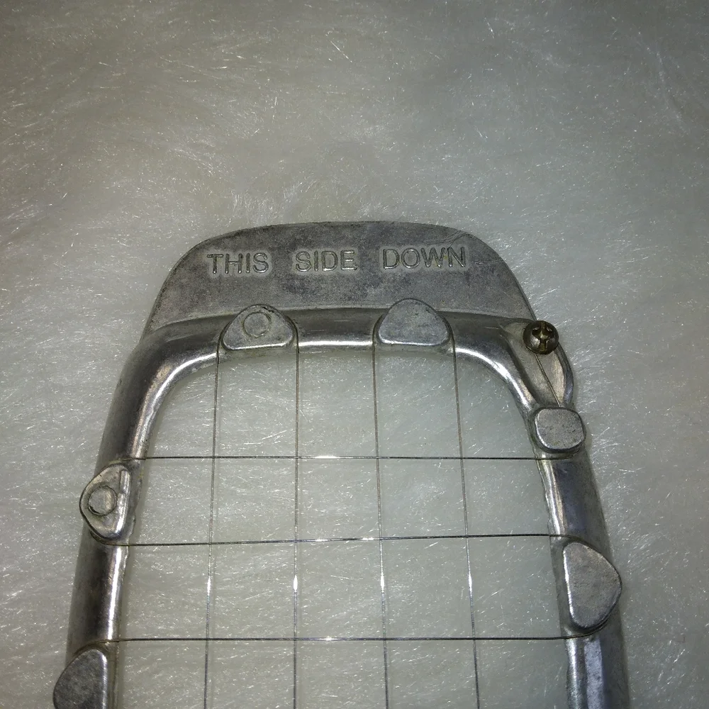 Vintage Fairgrove Aluminum French Fry Cutter, made in Taiwan